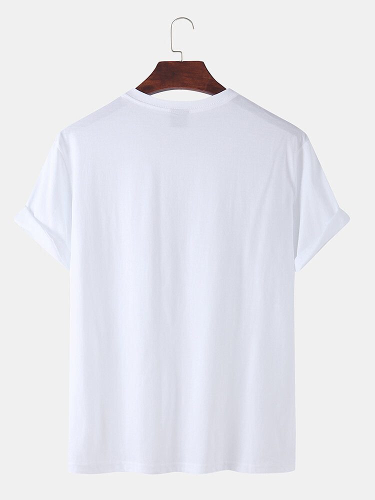 Rood T-shirt met hartjesprint