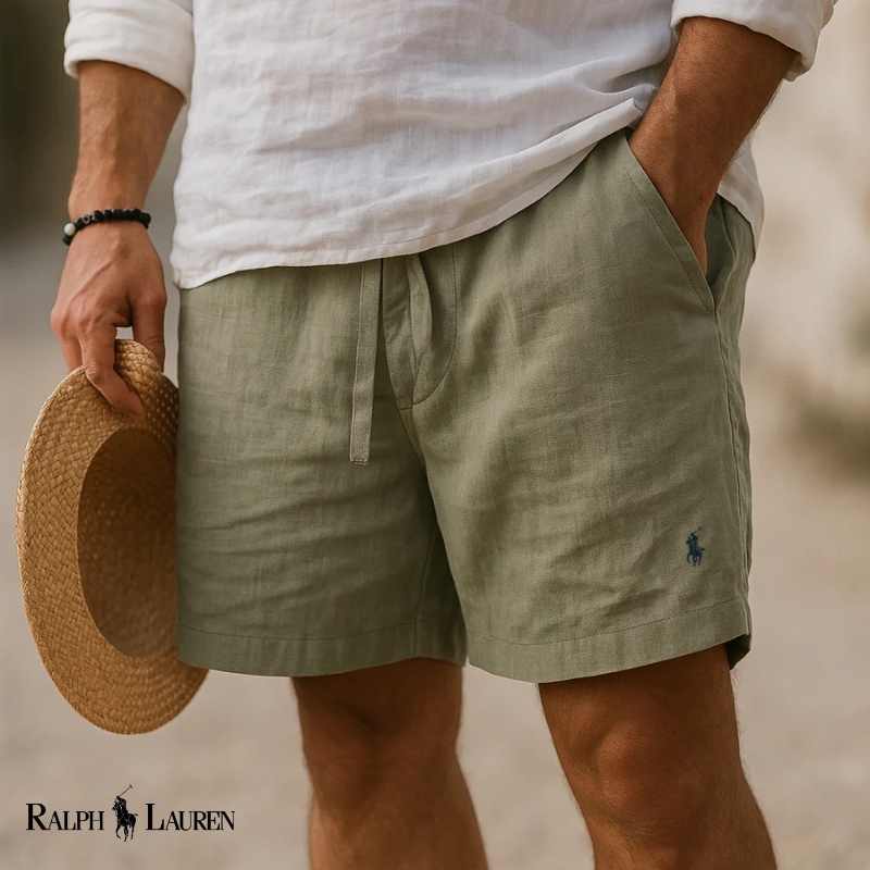 Ralph Lauren Heritage linnen capri shorts