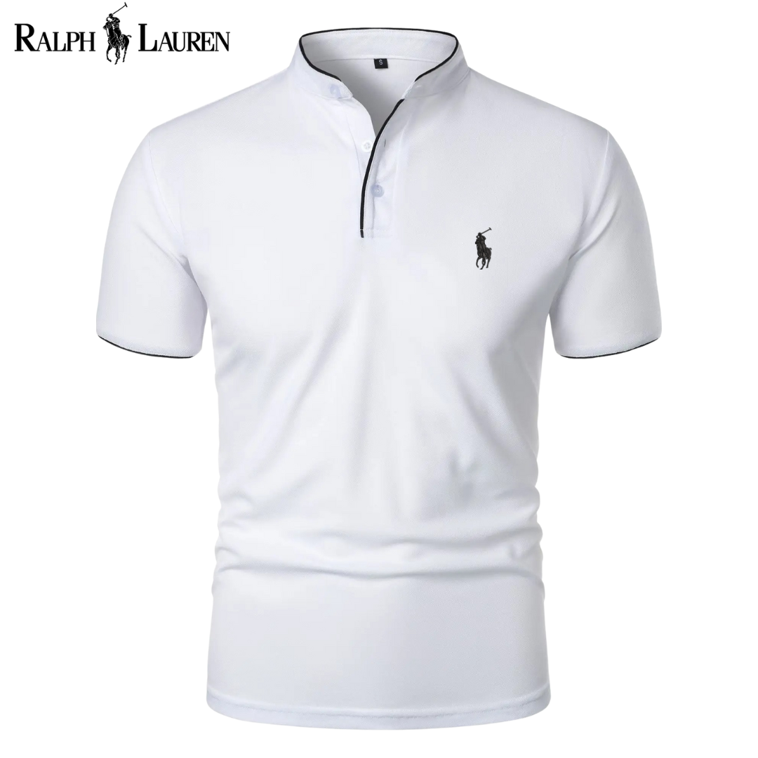 Ralph Lauren™ Hedendaagse polo met mandarijnkraag