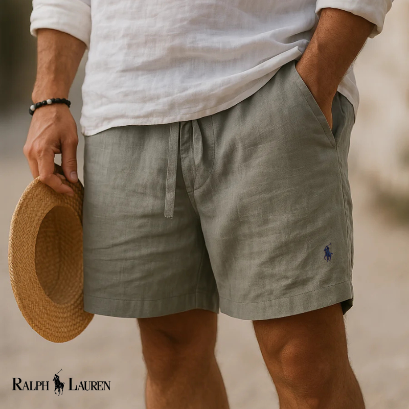 Ralph Lauren Heritage linnen capri shorts
