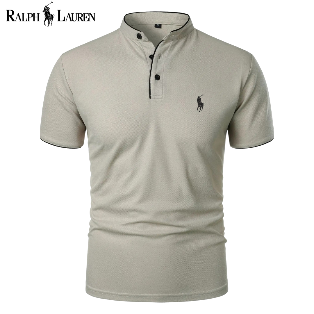 Ralph Lauren™ Hedendaagse polo met mandarijnkraag