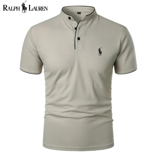 Ralph Lauren™ Hedendaagse polo met mandarijnkraag