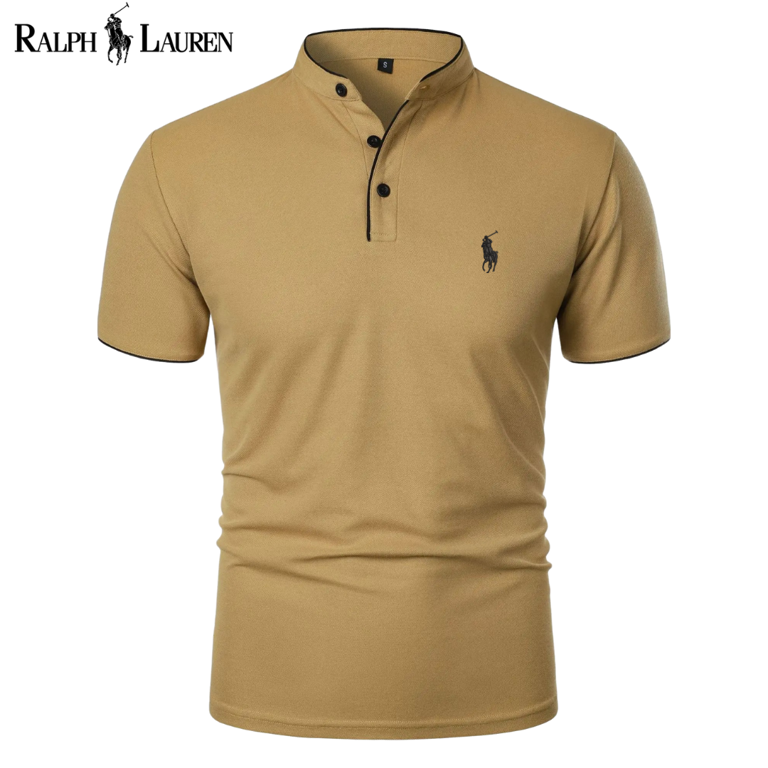 Ralph Lauren™ Hedendaagse polo met mandarijnkraag