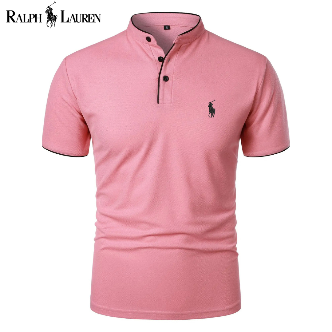 Ralph Lauren™ Hedendaagse polo met mandarijnkraag
