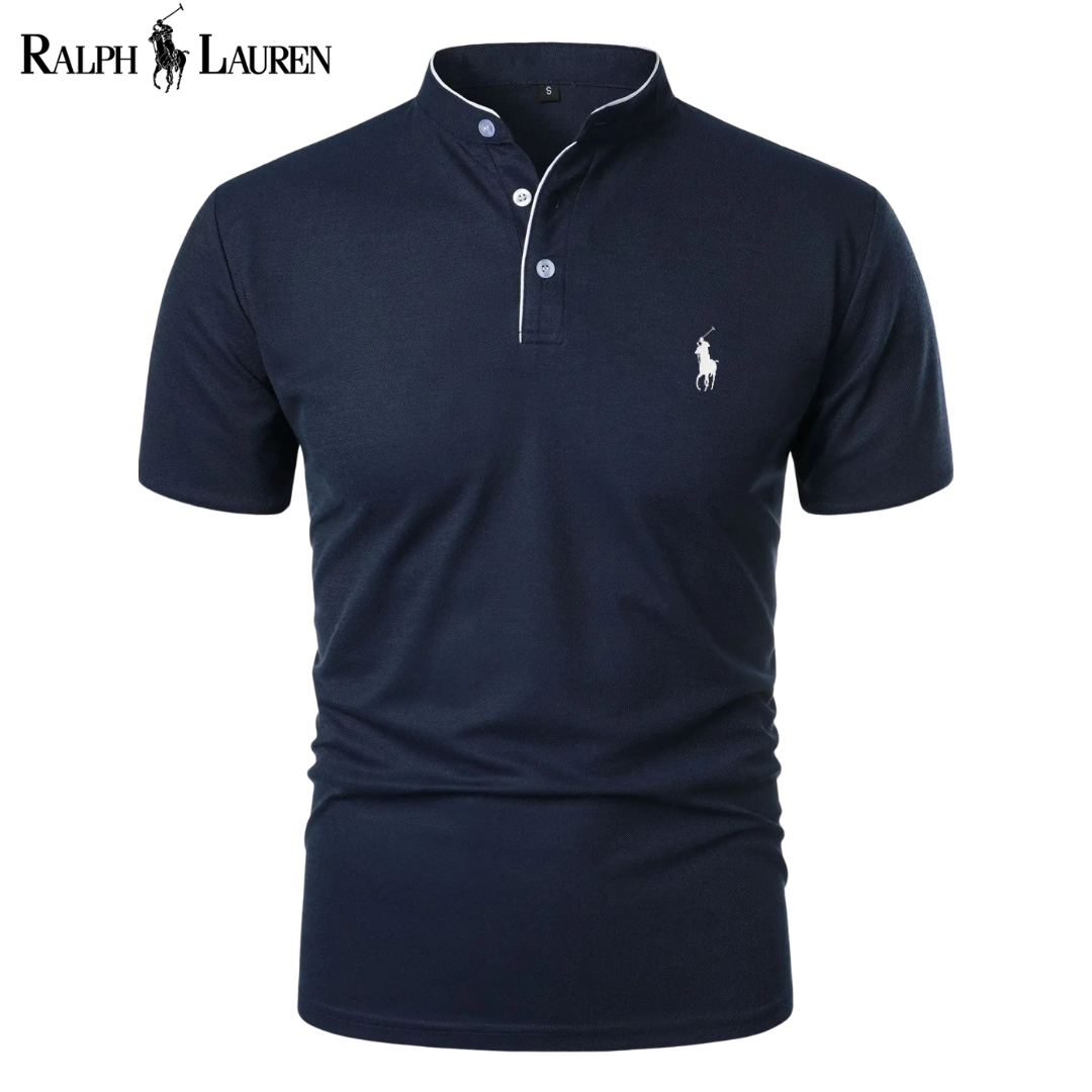 Ralph Lauren™ Hedendaagse polo met mandarijnkraag