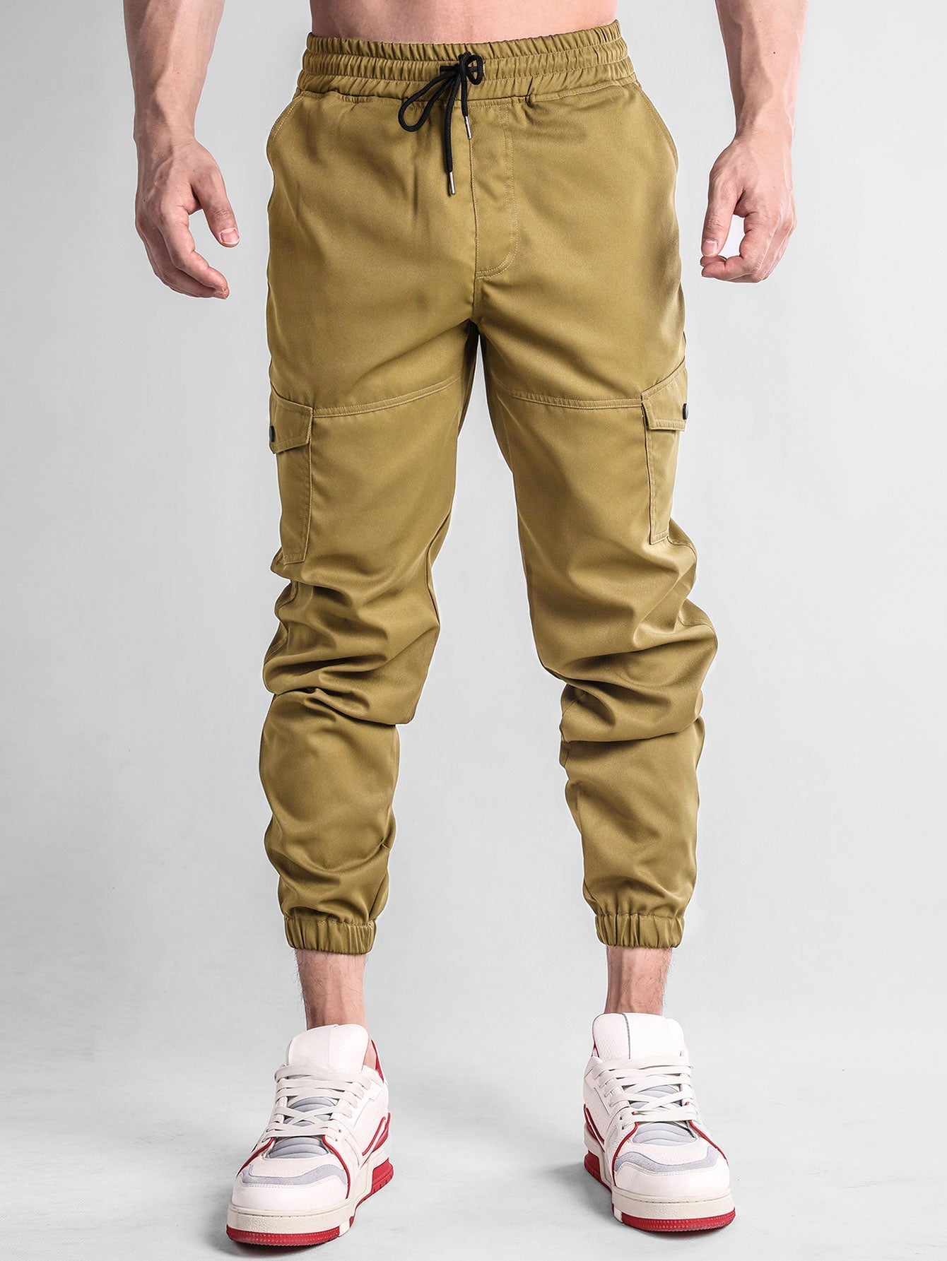 Chino Style Cargo Joggers