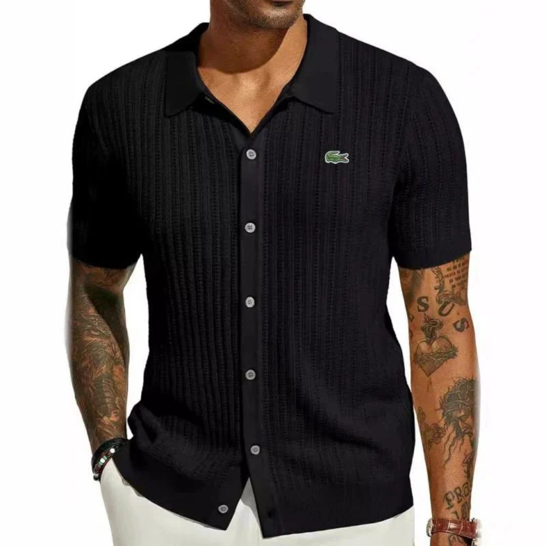 Lacoste™ Elegant Knit Polo Shirt