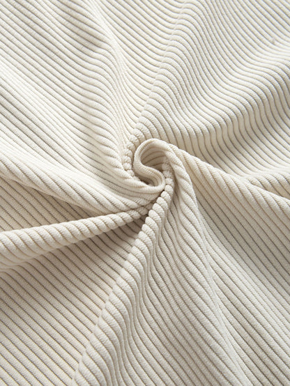 Comfortabele corduroy overhemdjas met capuchon