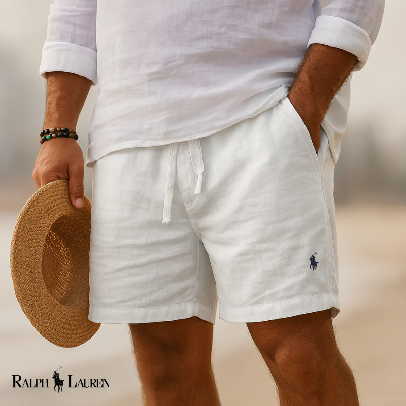 Ralph Lauren Heritage linnen capri shorts
