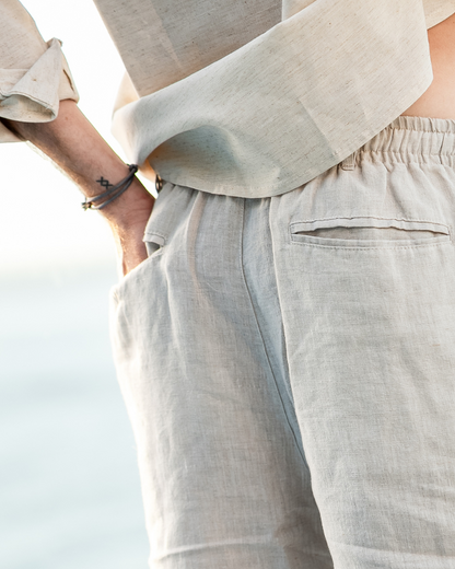 Casablanca – Luxe Linen Shorts