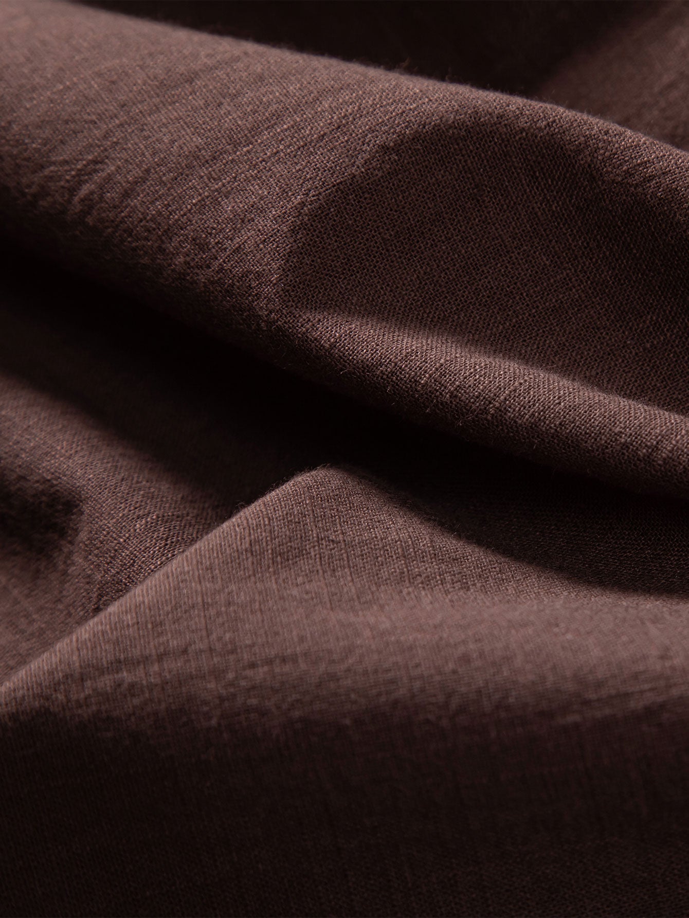 Overhemd in linnenstijl met geometrisch patroon