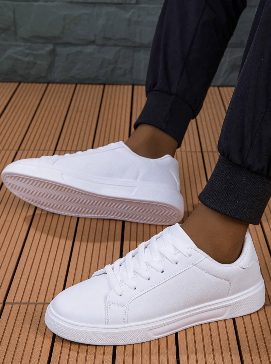 Classic White Essential Sneaker | Timeless & Versatile