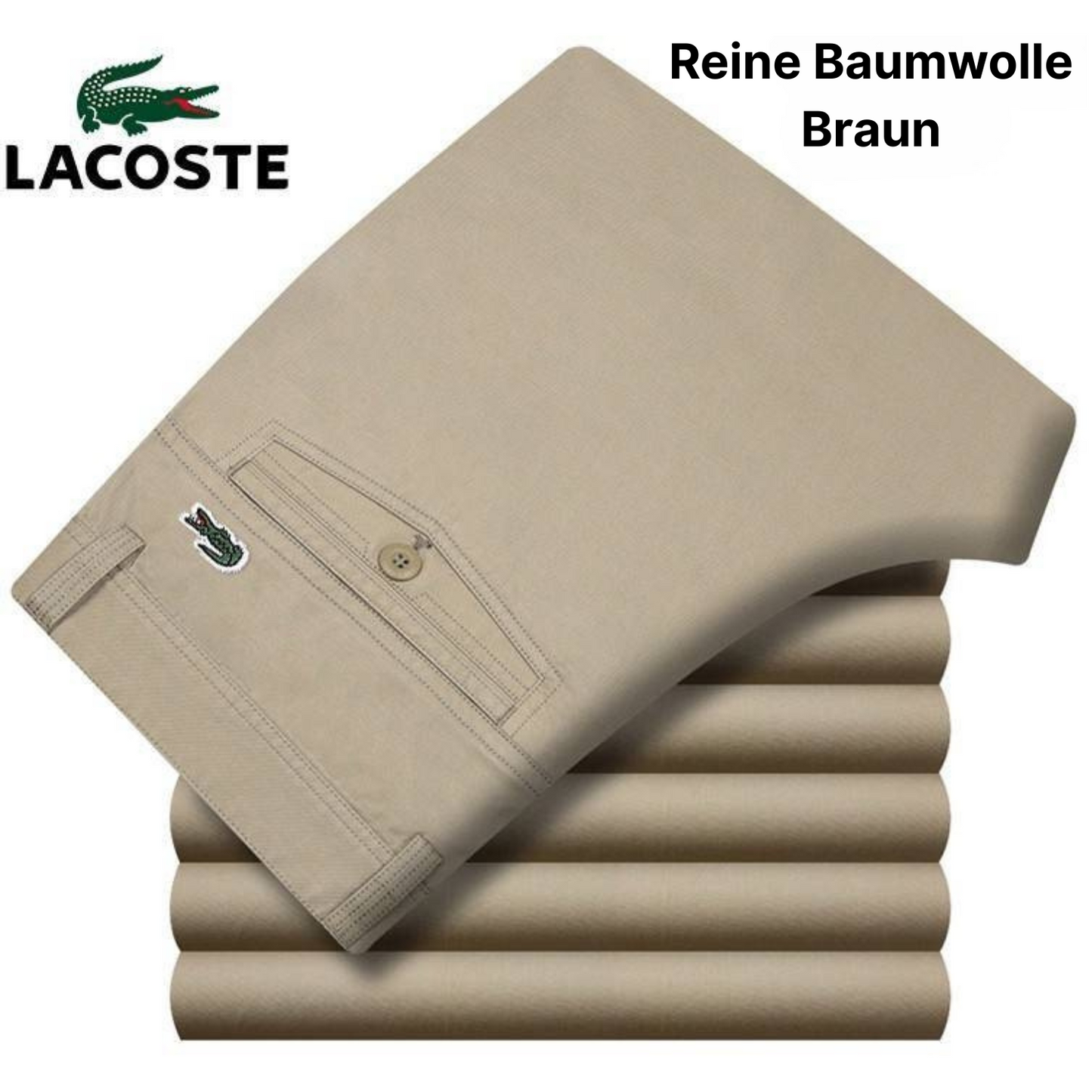 Lacoste® | Hoogwaardige stretchbroek 