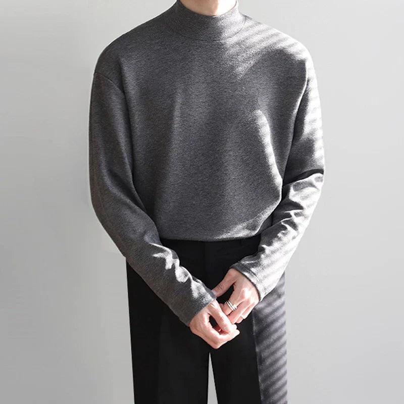 The Milan Mock Neck Sweater