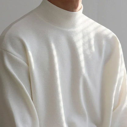 The Milan Mock Neck Sweater