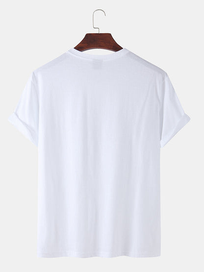 Rood T-shirt met hartjesprint