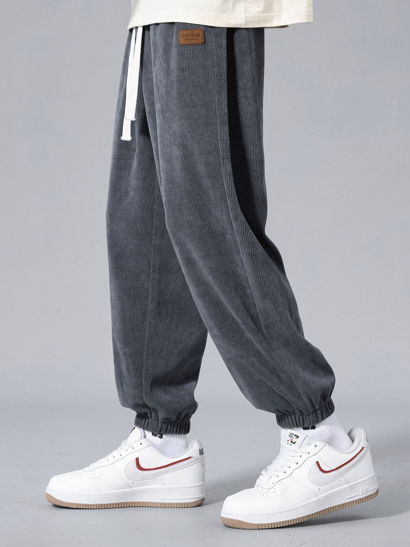 Velvety Corduroy Sweatpants