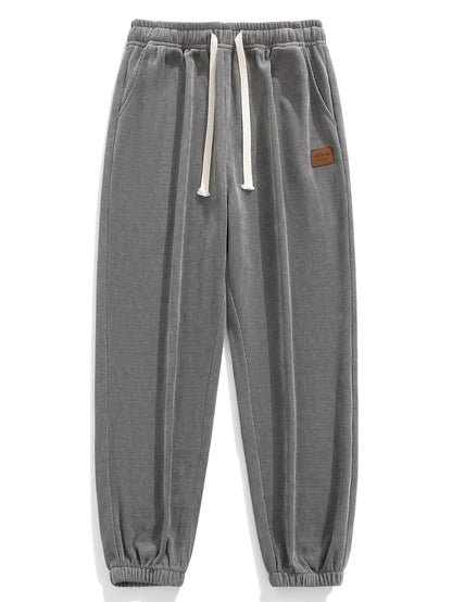Velvety Corduroy Sweatpants