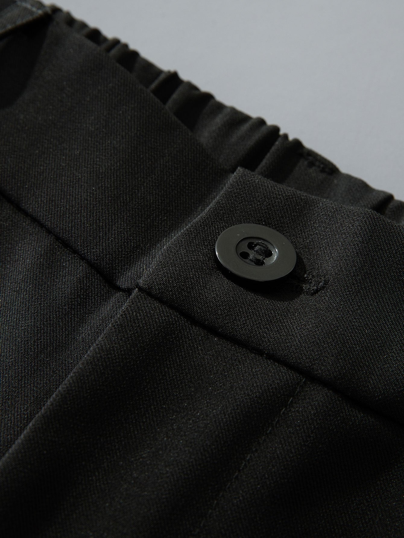 Comfortable Elastic Waist Straight-Leg Pants