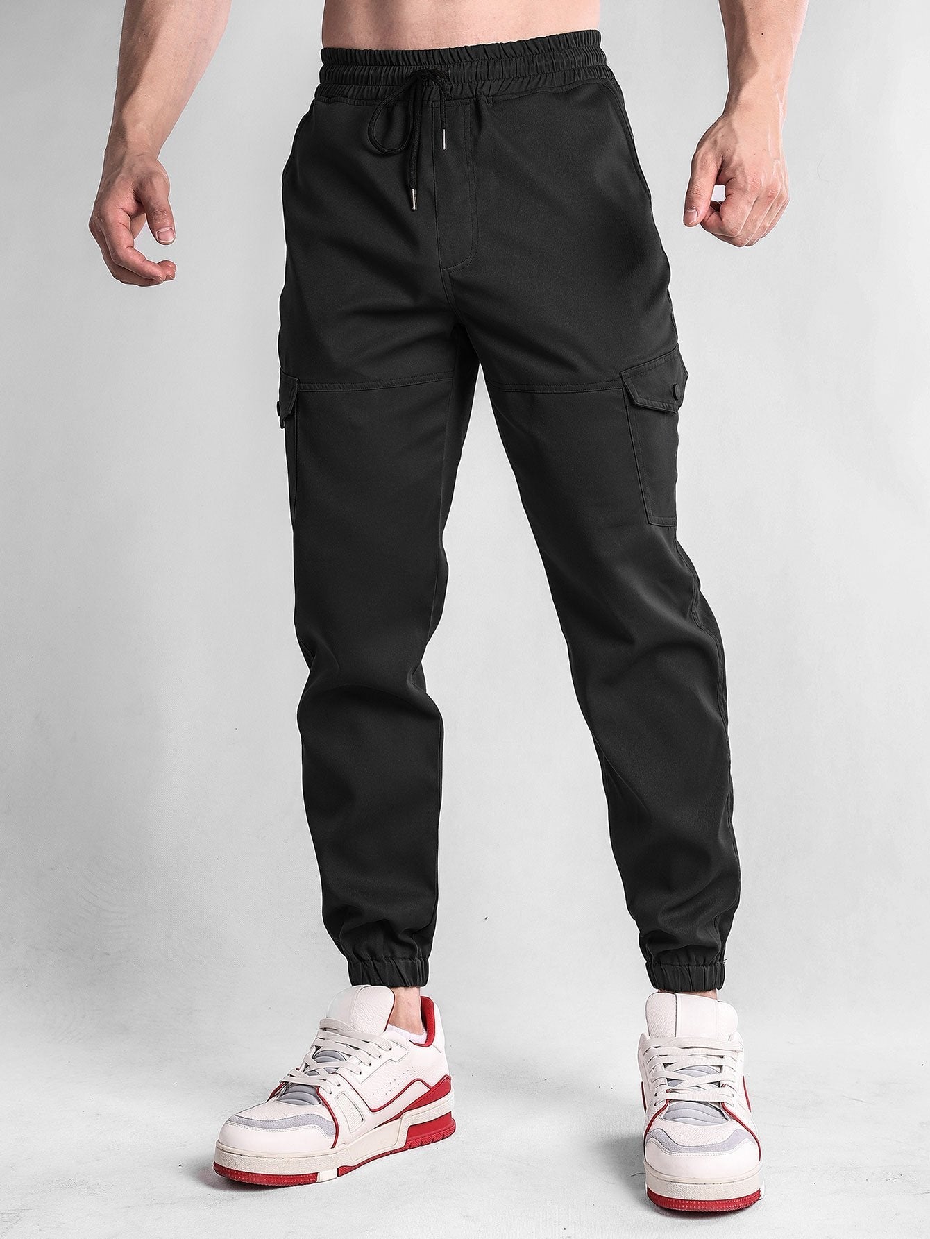Chino Style Cargo Joggers