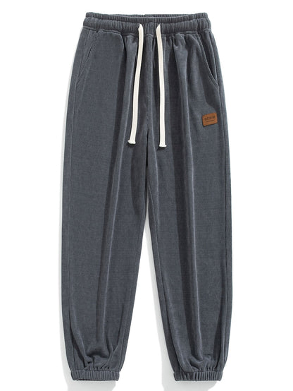 Velvety Corduroy Sweatpants