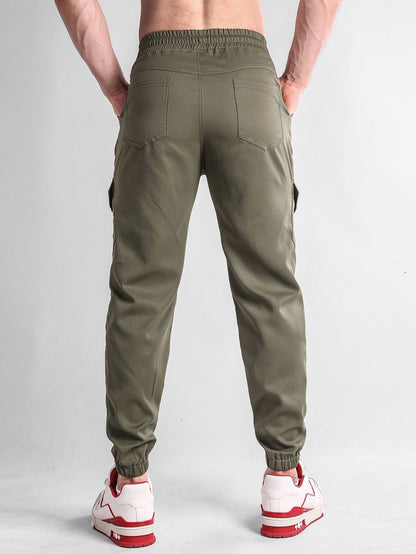 Chino Style Cargo Joggers