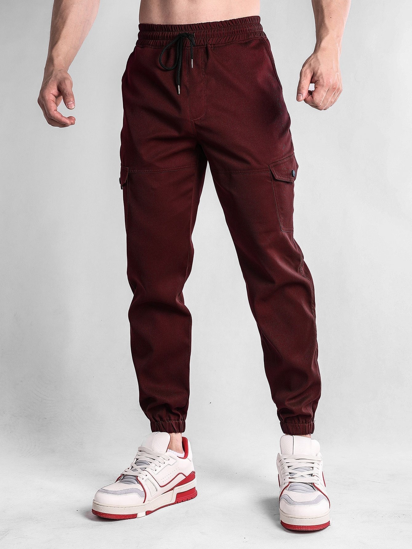 Chino Style Cargo Joggers