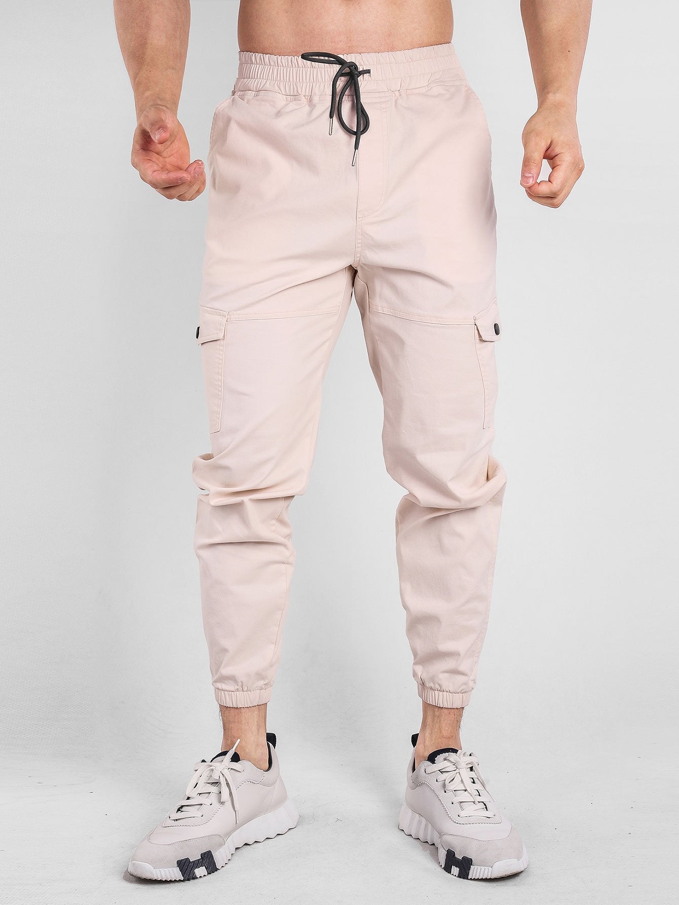 Chino Style Cargo Joggers