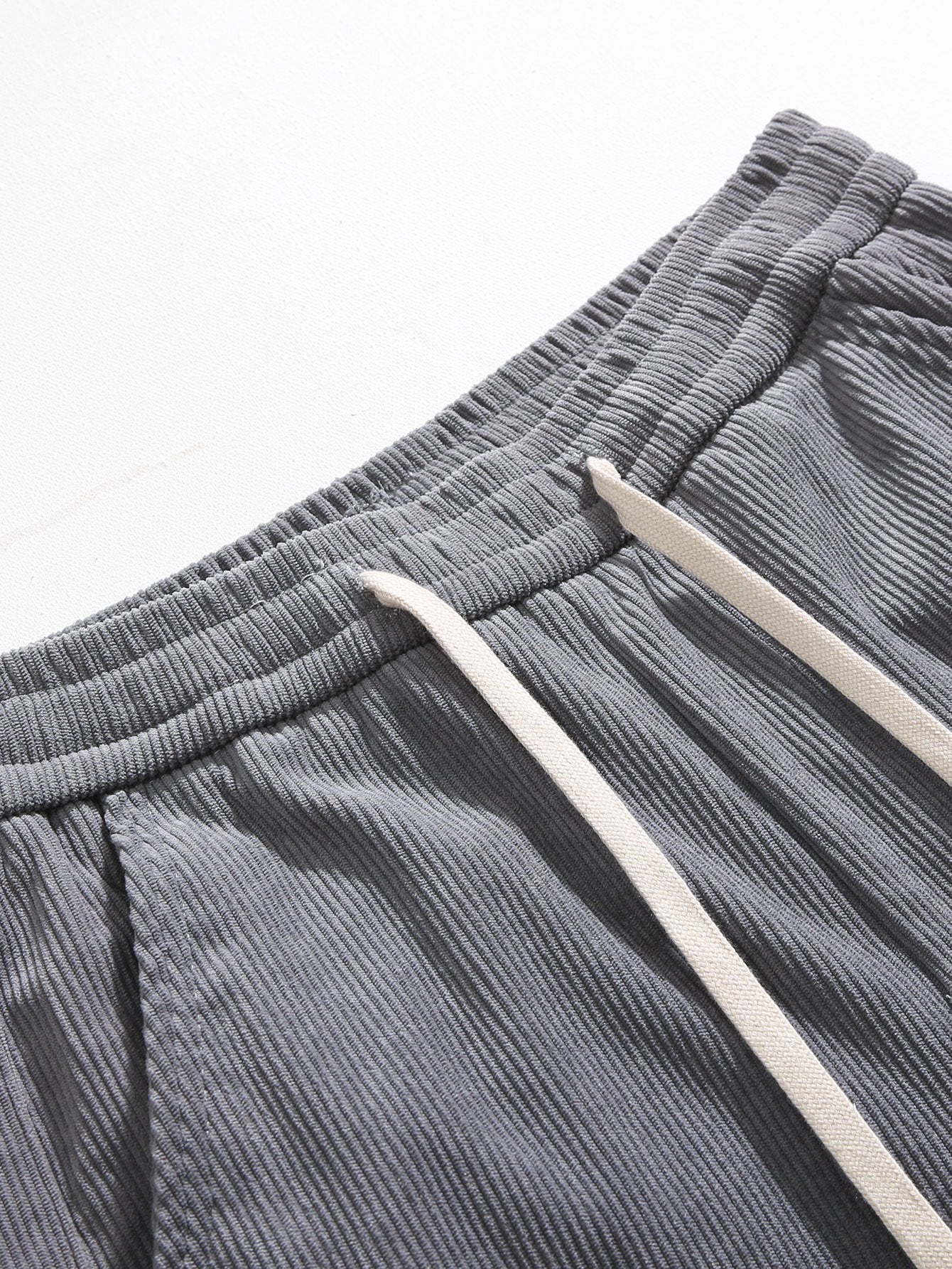 Klassieke corduroy broek met rechte pijpen