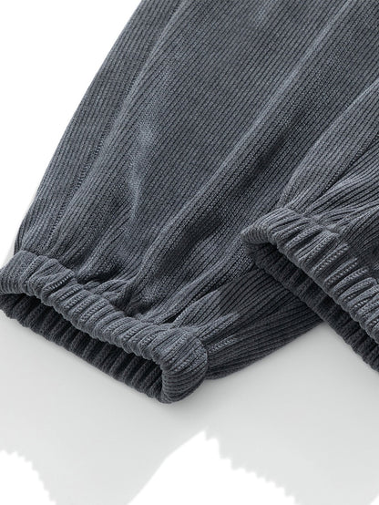 Velvety Corduroy Sweatpants