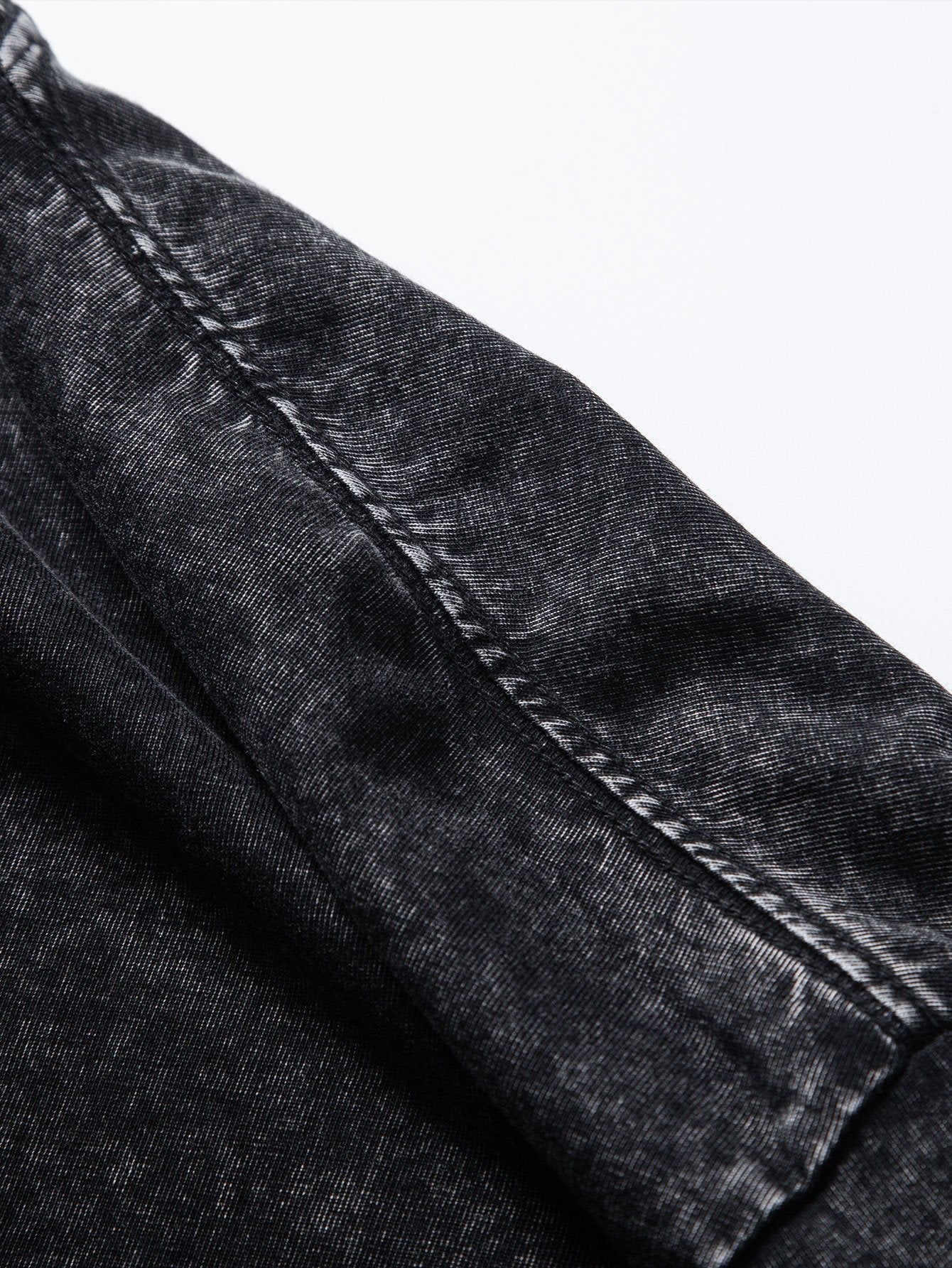 Relaxed Fit T-shirt met lange mouwen en verwassen look