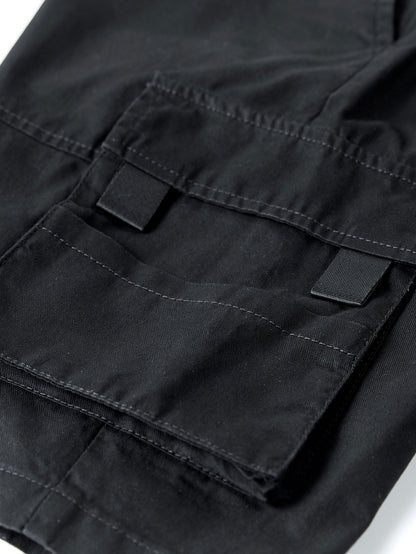 Chino cargoshorts met verstelbaar trekkoord