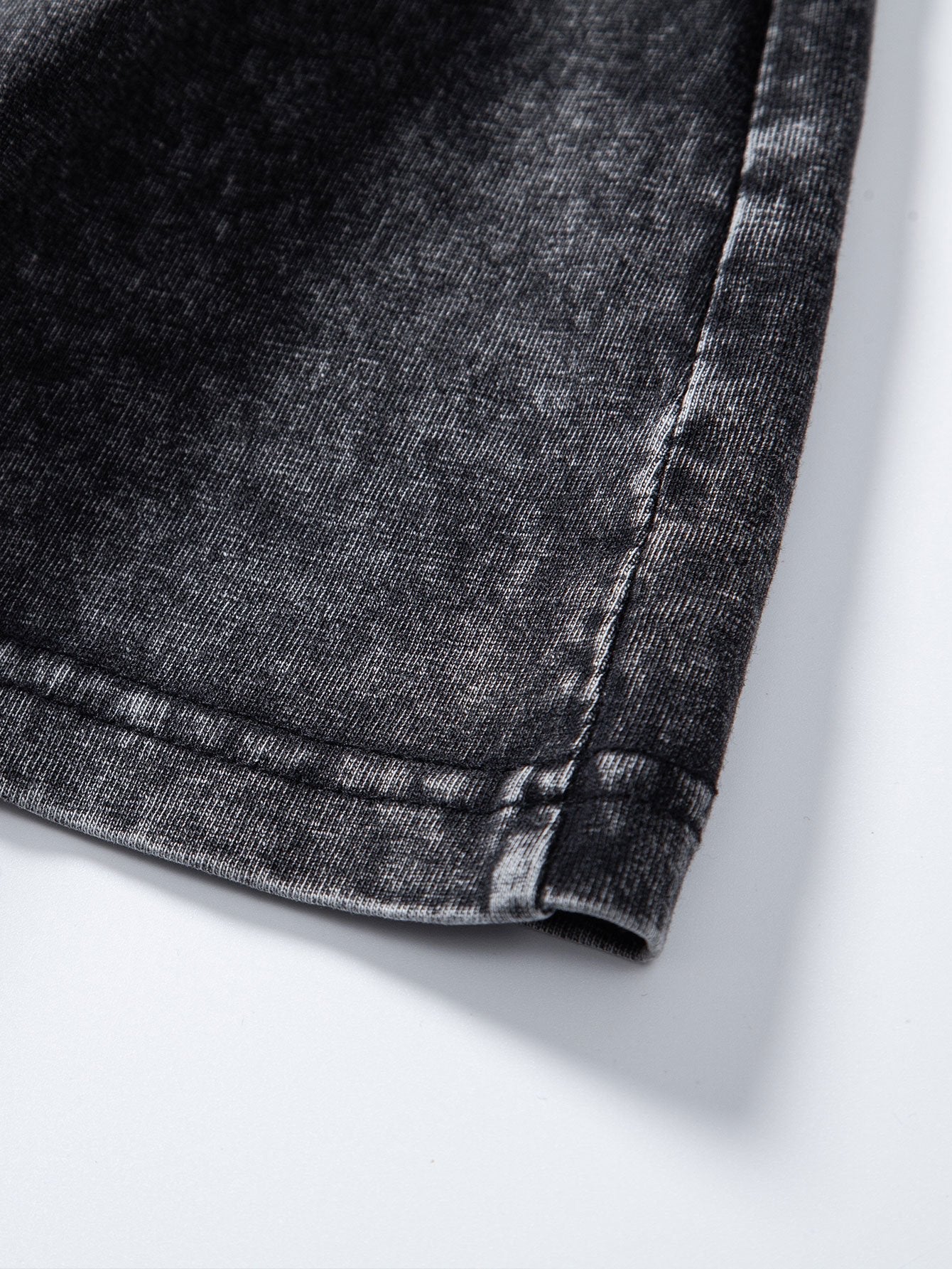 Relaxed Fit T-shirt met lange mouwen en verwassen look