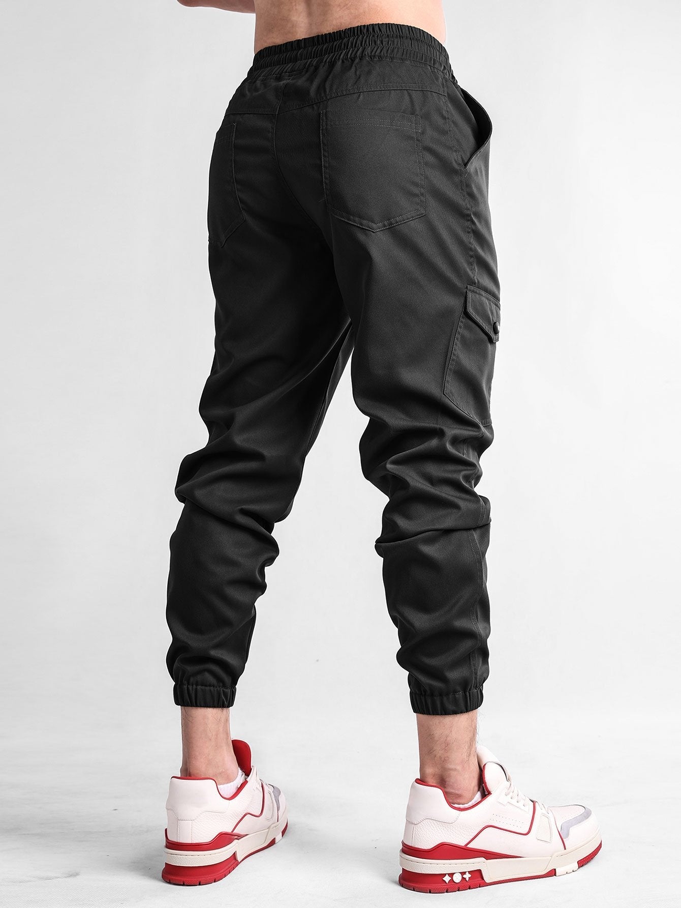 Chino Style Cargo Joggers