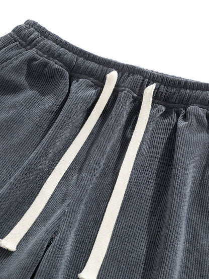 Velvety Corduroy Sweatpants