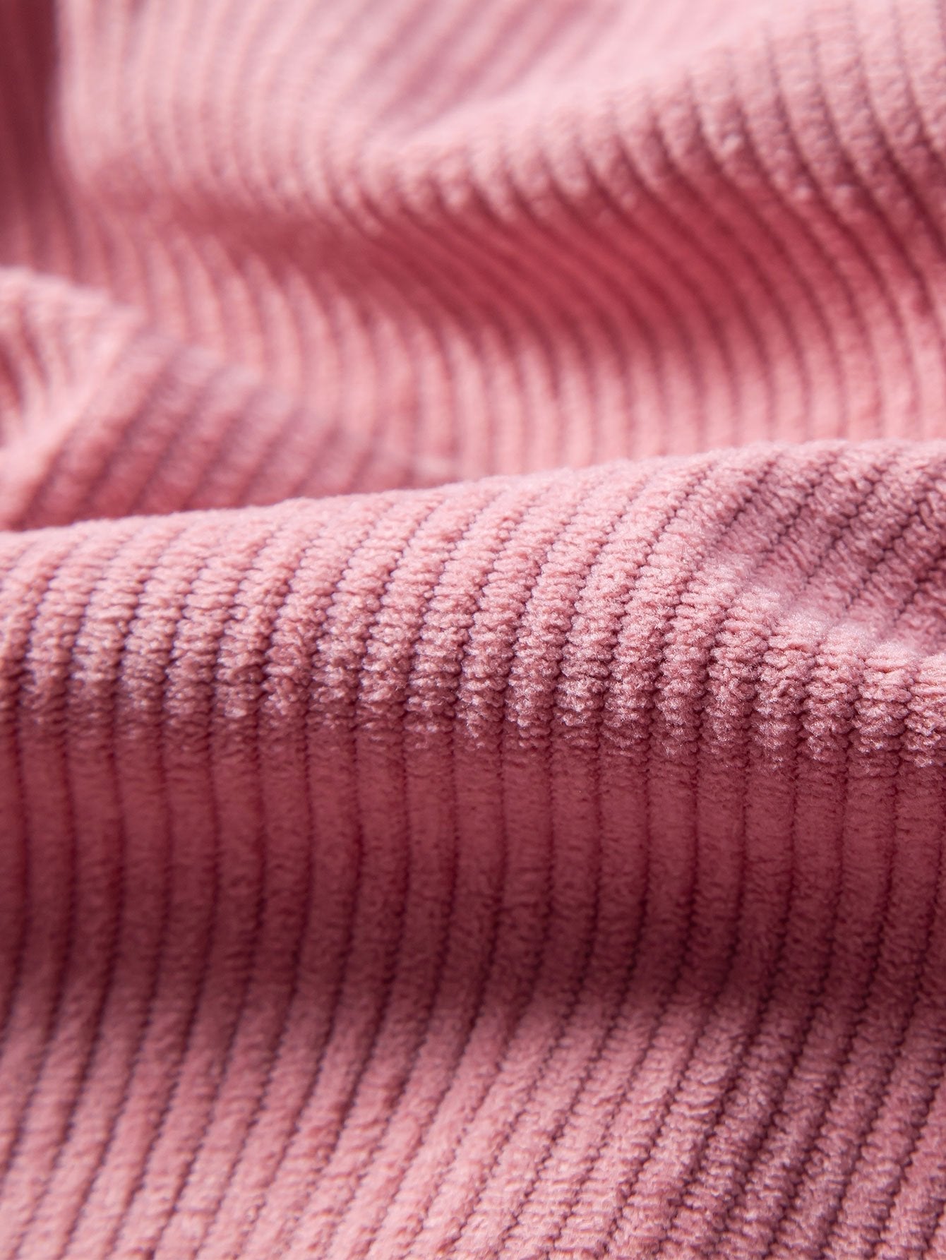 Corduroy Cubaans overhemd en shortset met korte mouwen