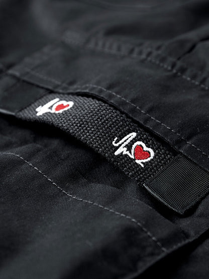 Chino cargoshorts met verstelbaar trekkoord