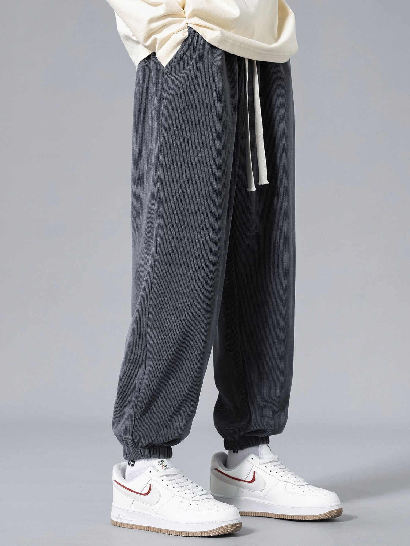 Velvety Corduroy Sweatpants