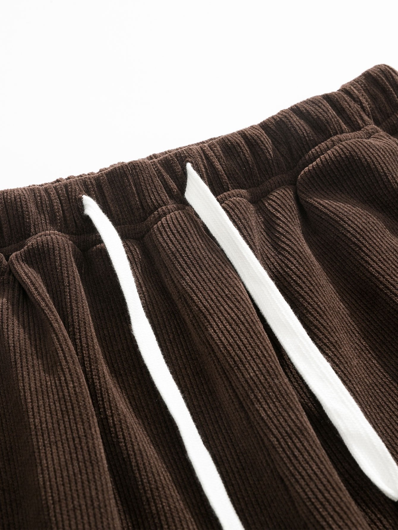 Klassieke corduroy broek met rechte pijpen